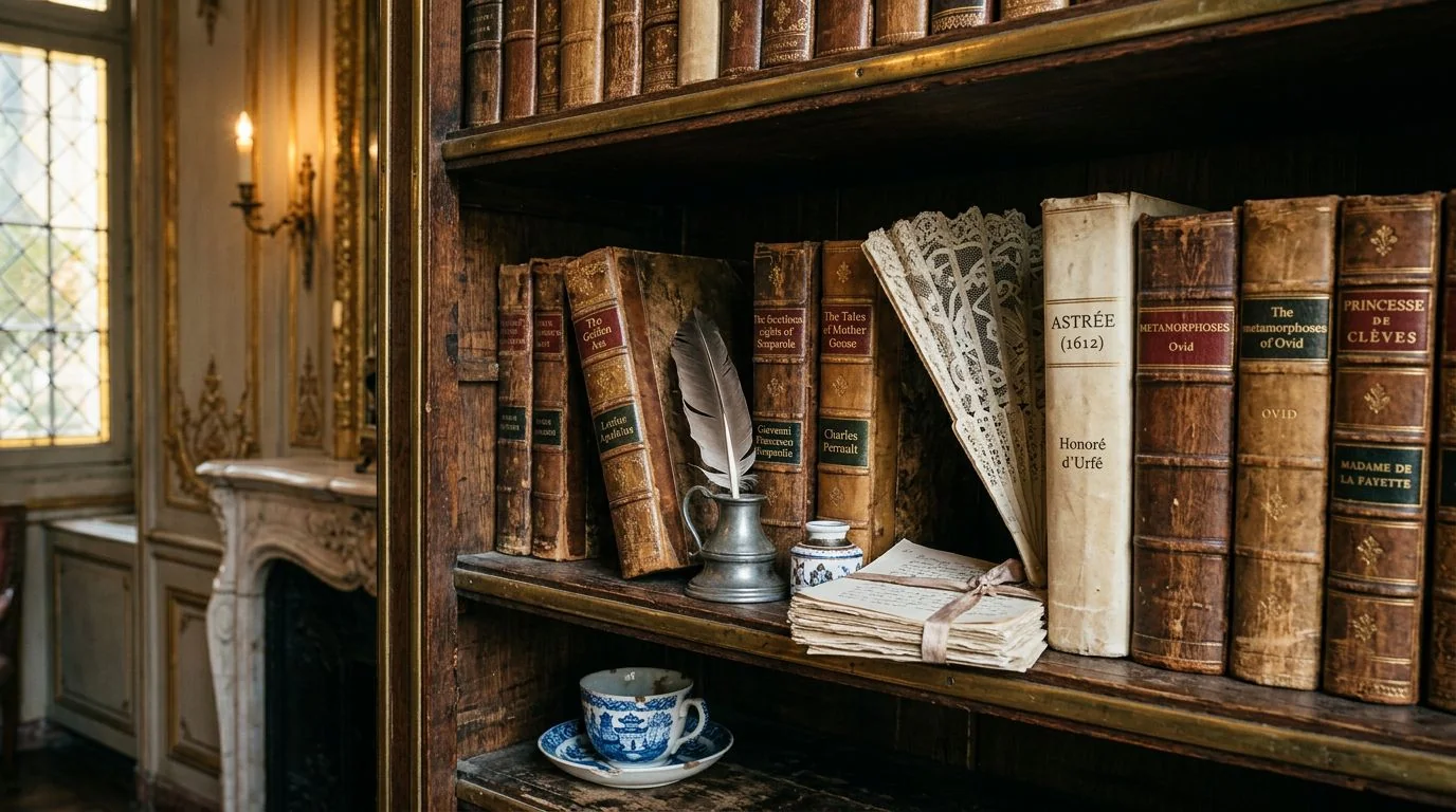 Madame d'Aulnoy's Parisian Salon — environment